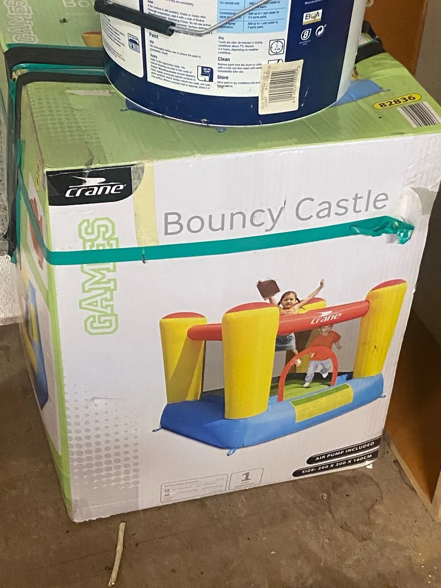 Kids bouncy castle/slide/chair - Image 1