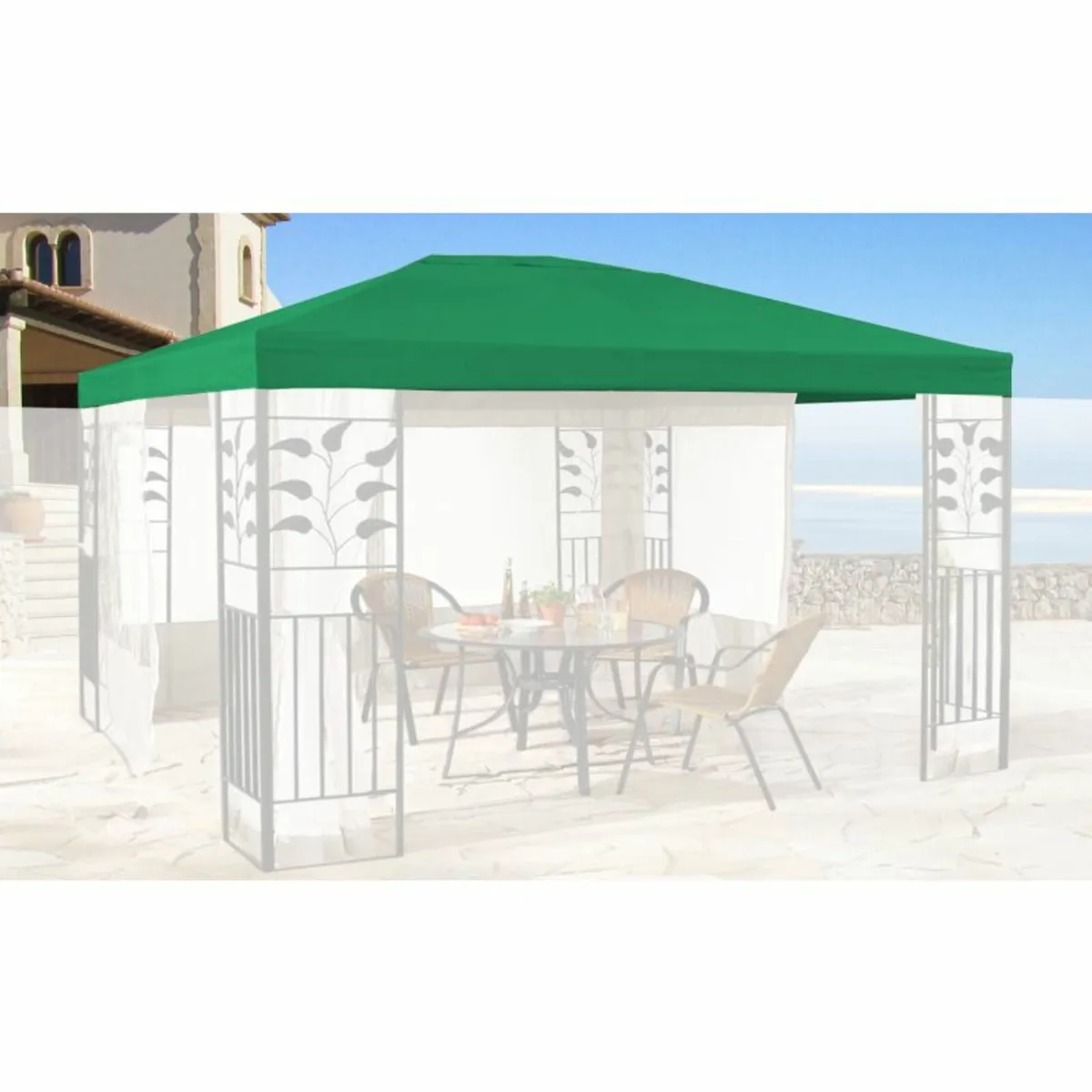 3x4m Replacement Gazebo Pavilion Roof - Image 1