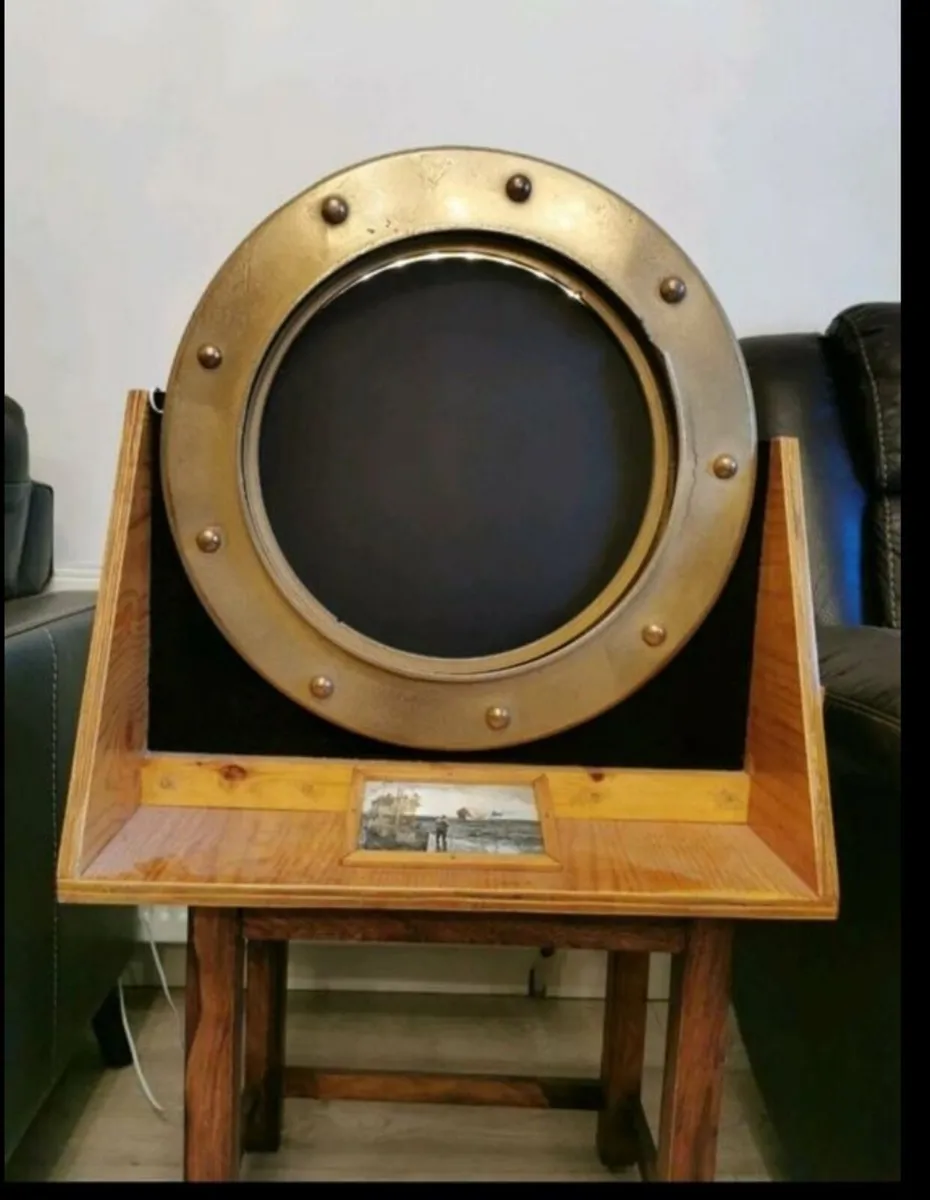 Antique brass porthole - Image 2