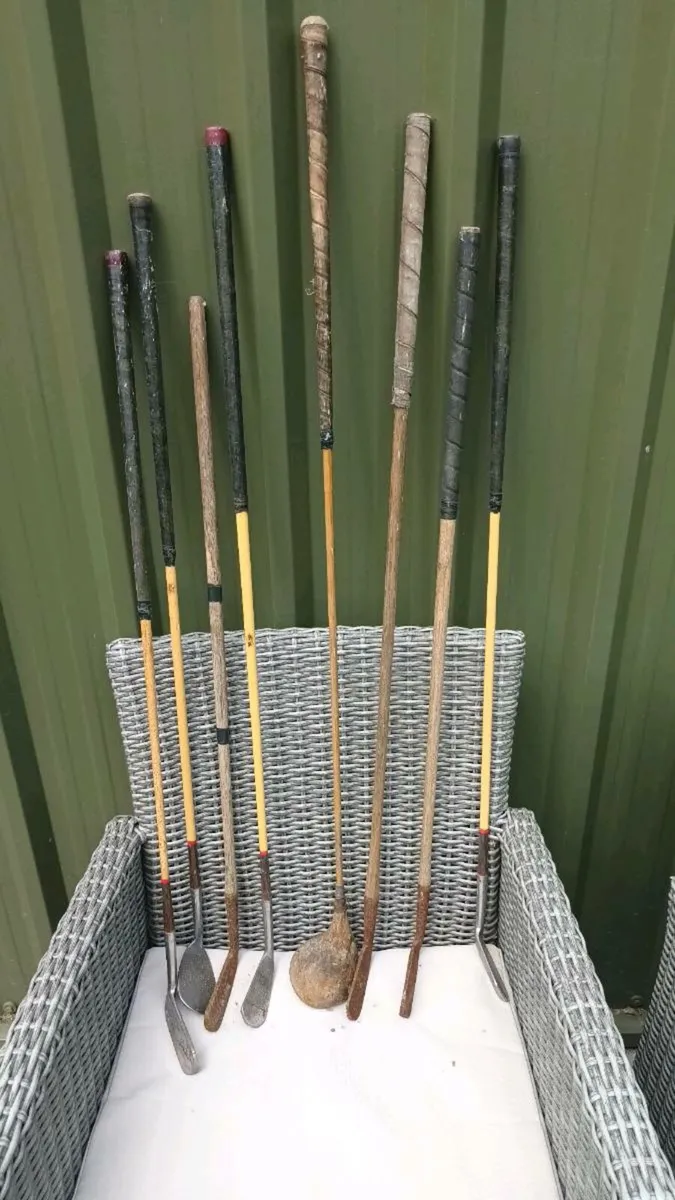 Forfan's golf clubs, plus others, wooden, D18 - Image 2