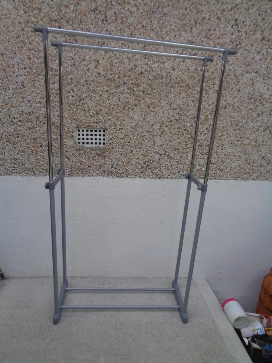 Double Clothes Rail for Sale - Image 1