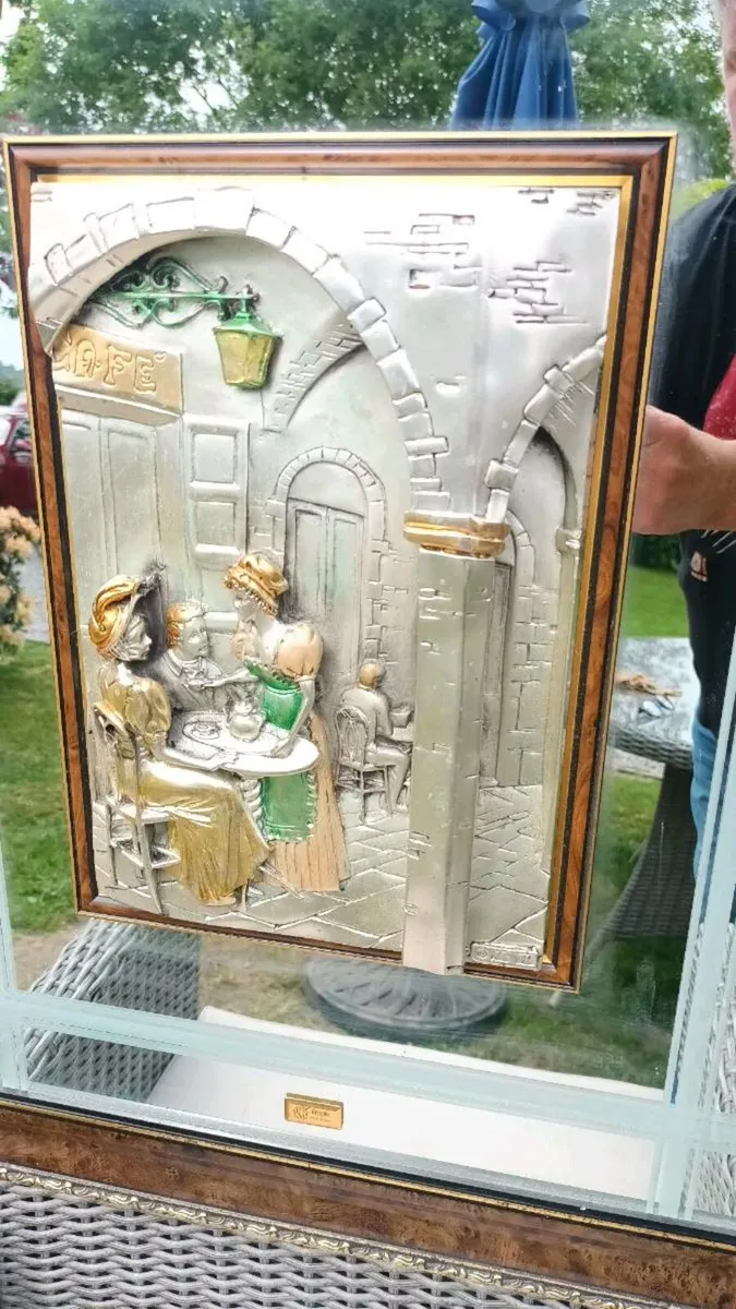 Rare vintage Italian mirror, no damage, D18 - Image 3