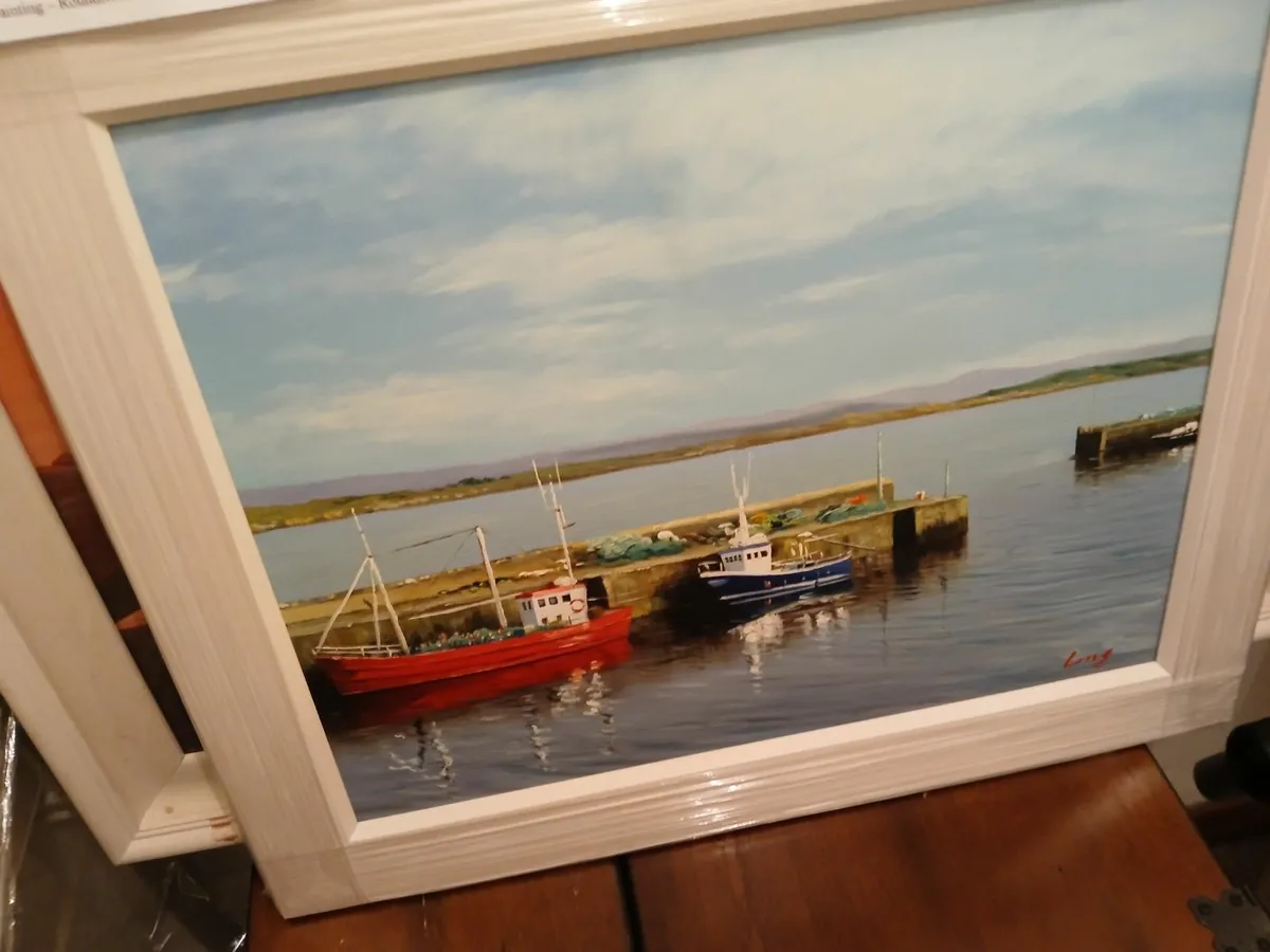Oil painting ...original..roundstone..cogalway - Image 3