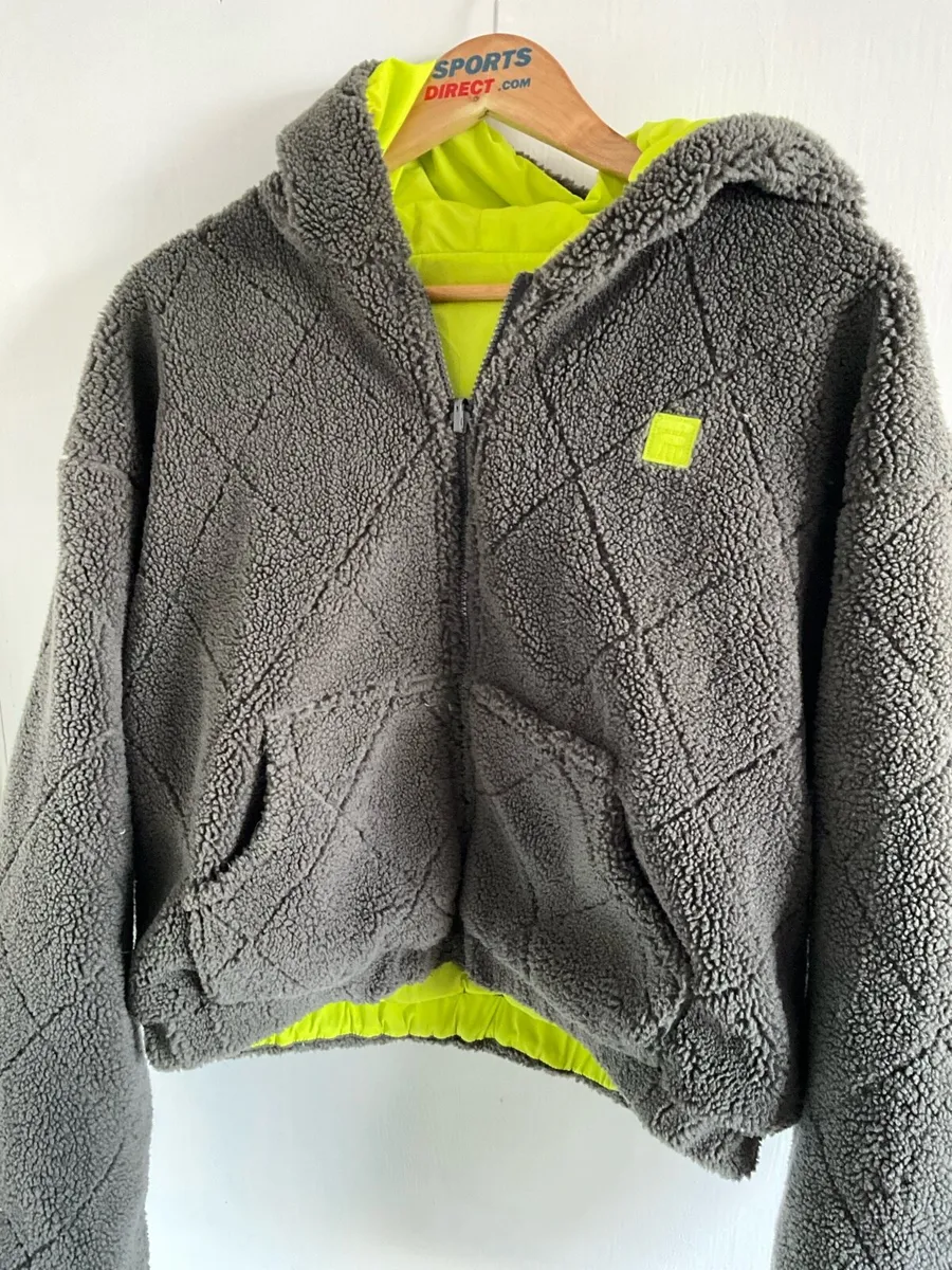 Lady’s Cropped Teddy Bear Jacket - Image 1