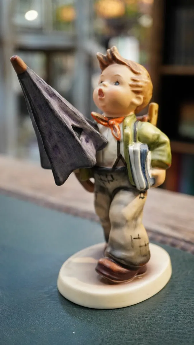Hummel Figurine - Is It Raining - Image 2