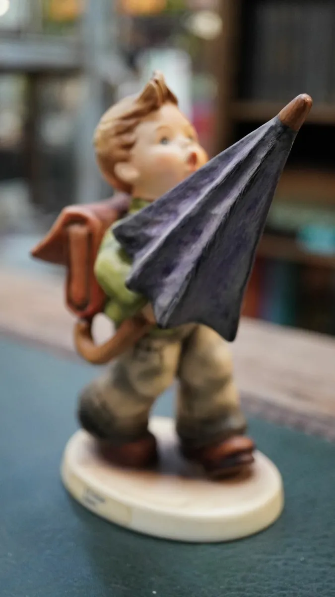 Hummel Figurine - Is It Raining - Image 3