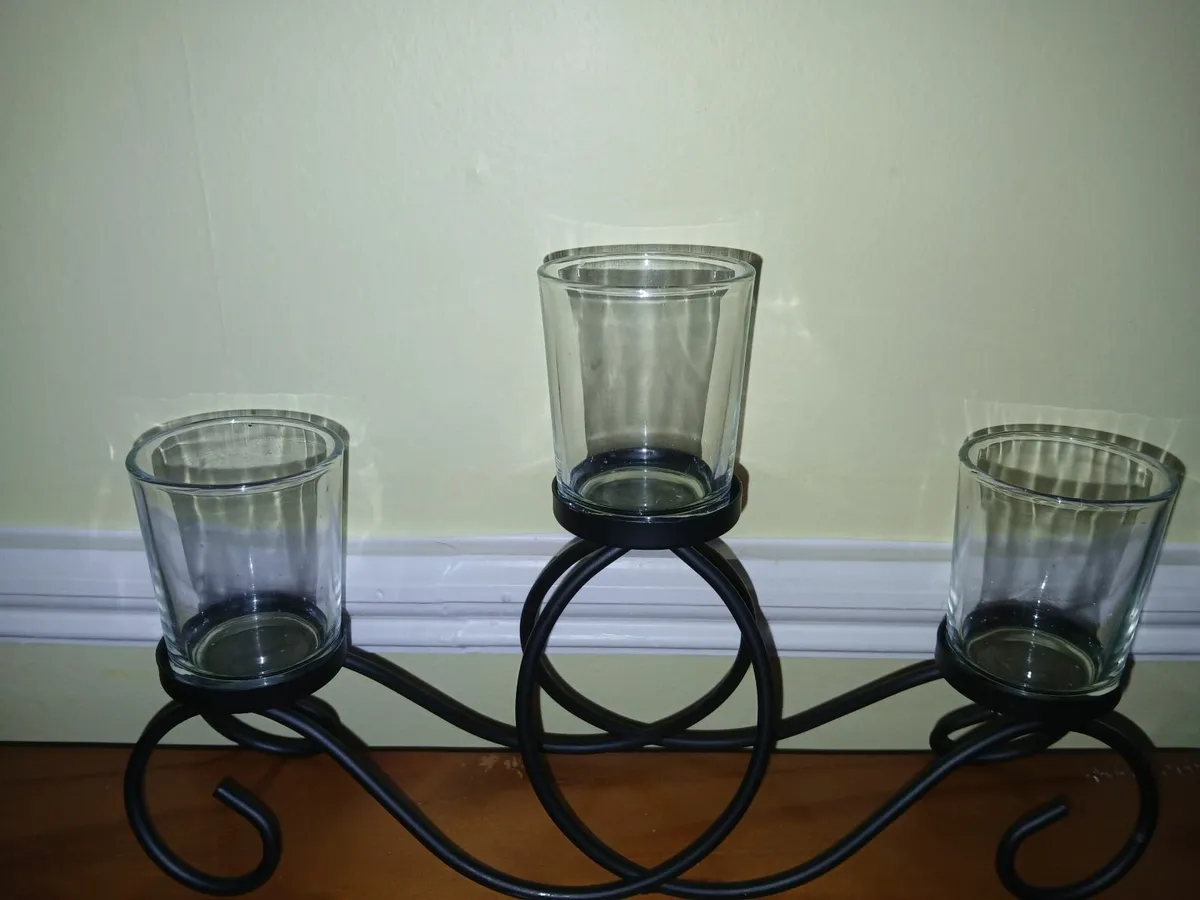 Selection of candle holders - Image 1