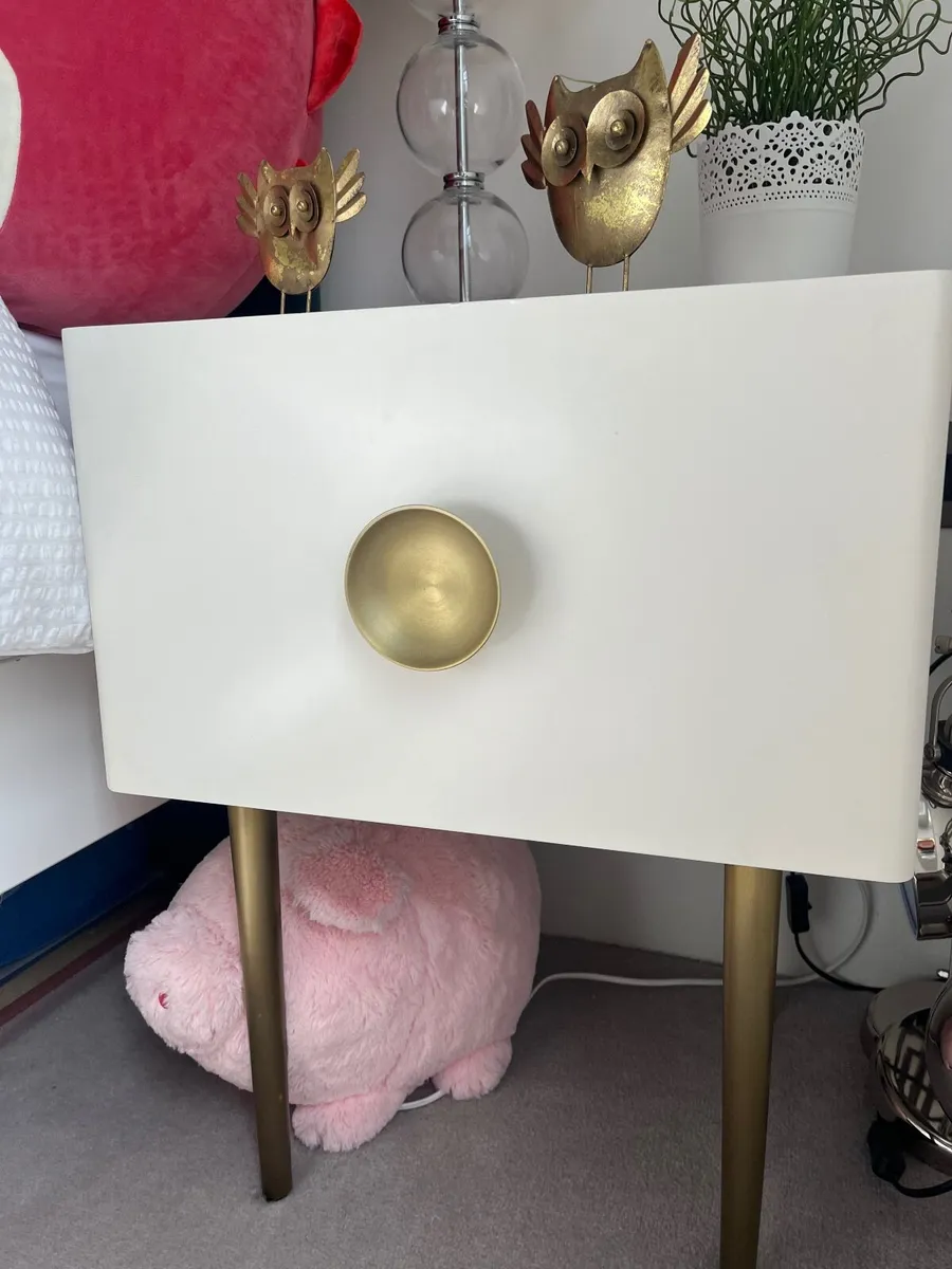 Bedside tables - West Elm set of 2 - Image 3