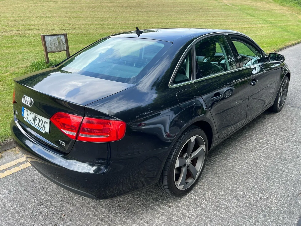 2012 Audi A4 2.0 TDI Black Leathers NCT 05/26 - Image 2