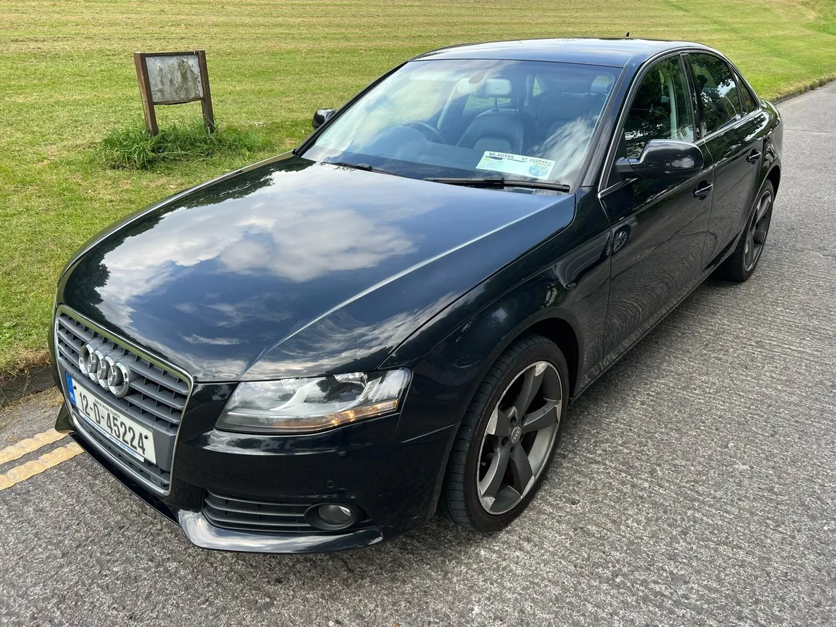 2012 Audi A4 2.0 TDI Black Leathers NCT 05/26 - Image 3