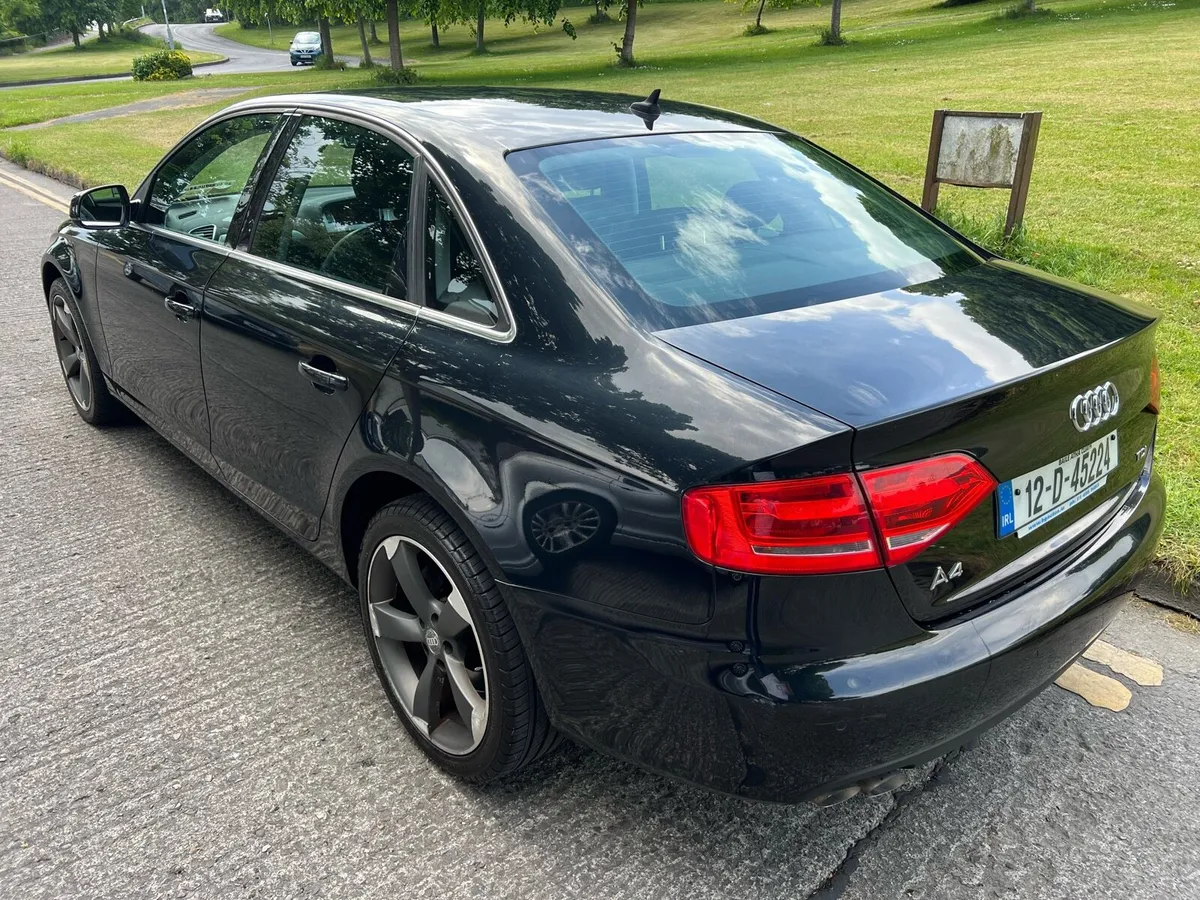 2012 Audi A4 2.0 TDI Black Leathers NCT 05/26 - Image 4