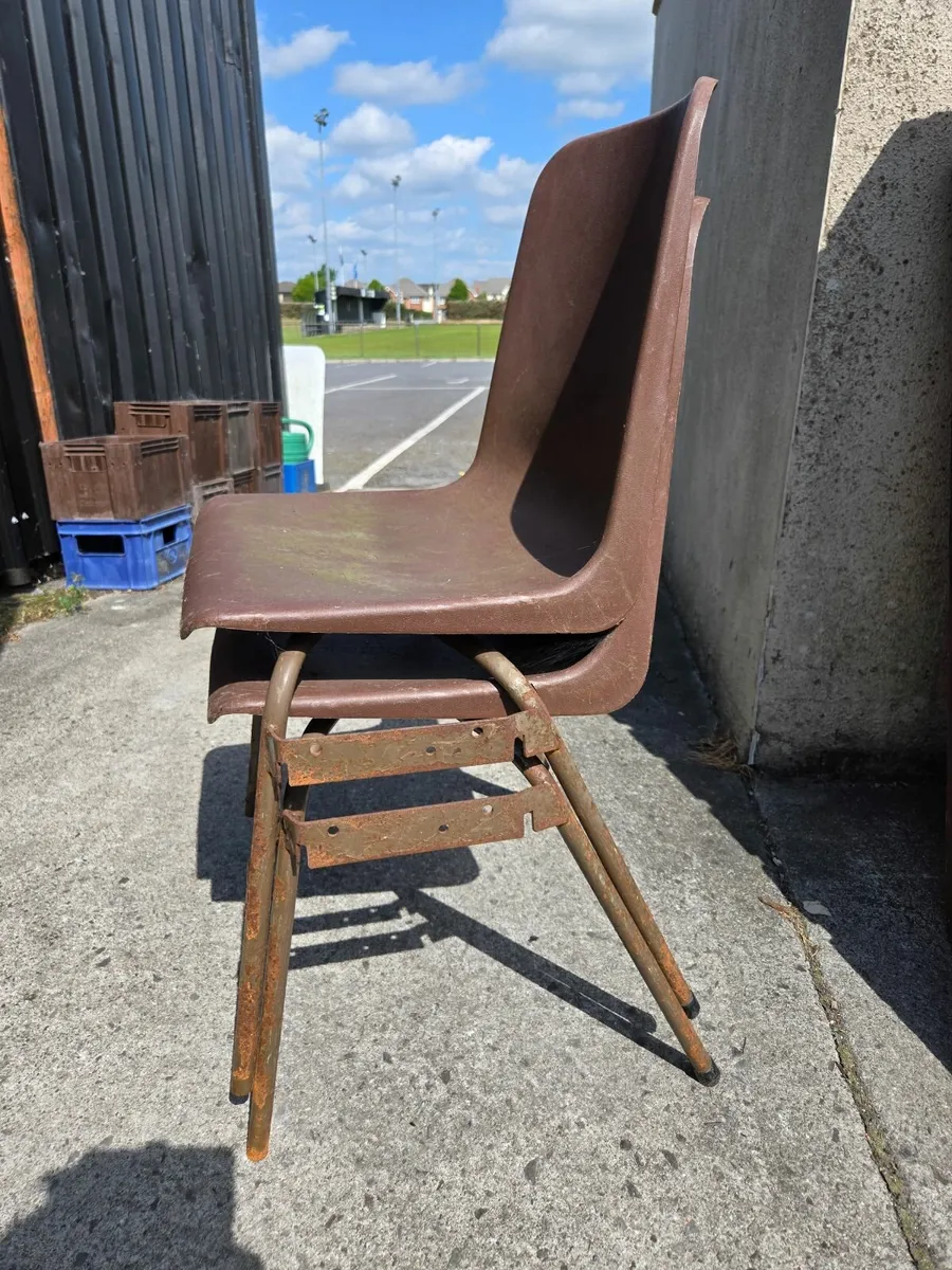 Stackable chairs