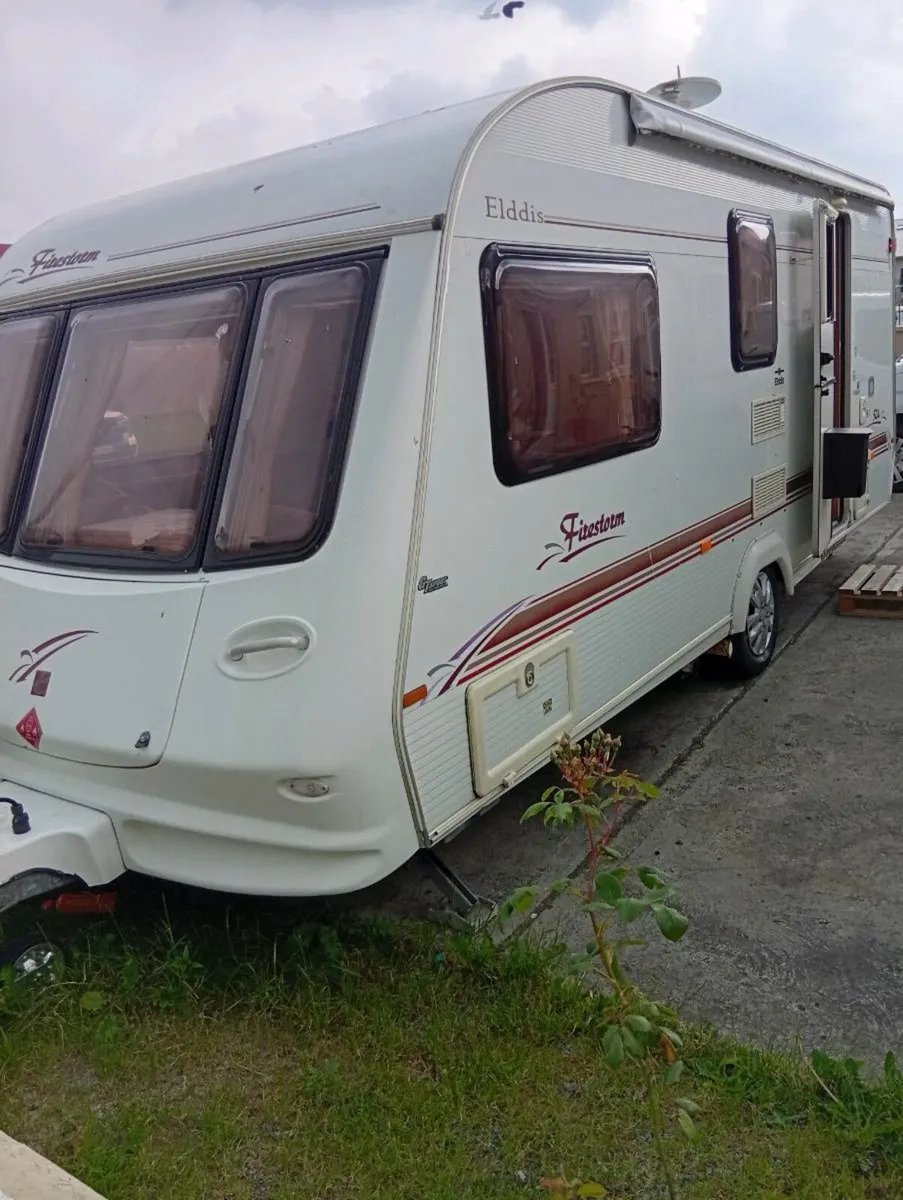 Elddis firestorm 4 berth caravan - Image 1
