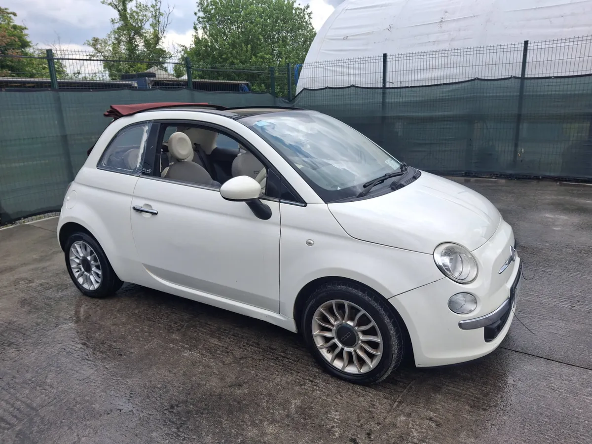 2012 Fiat 500  Soft top 1.0 Twin air Petrol - Image 1