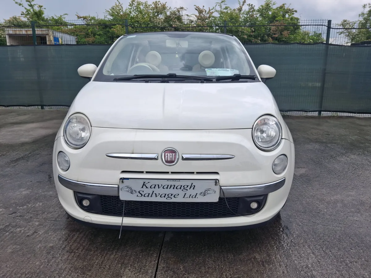 2012 Fiat 500  Soft top 1.0 Twin air Petrol - Image 2