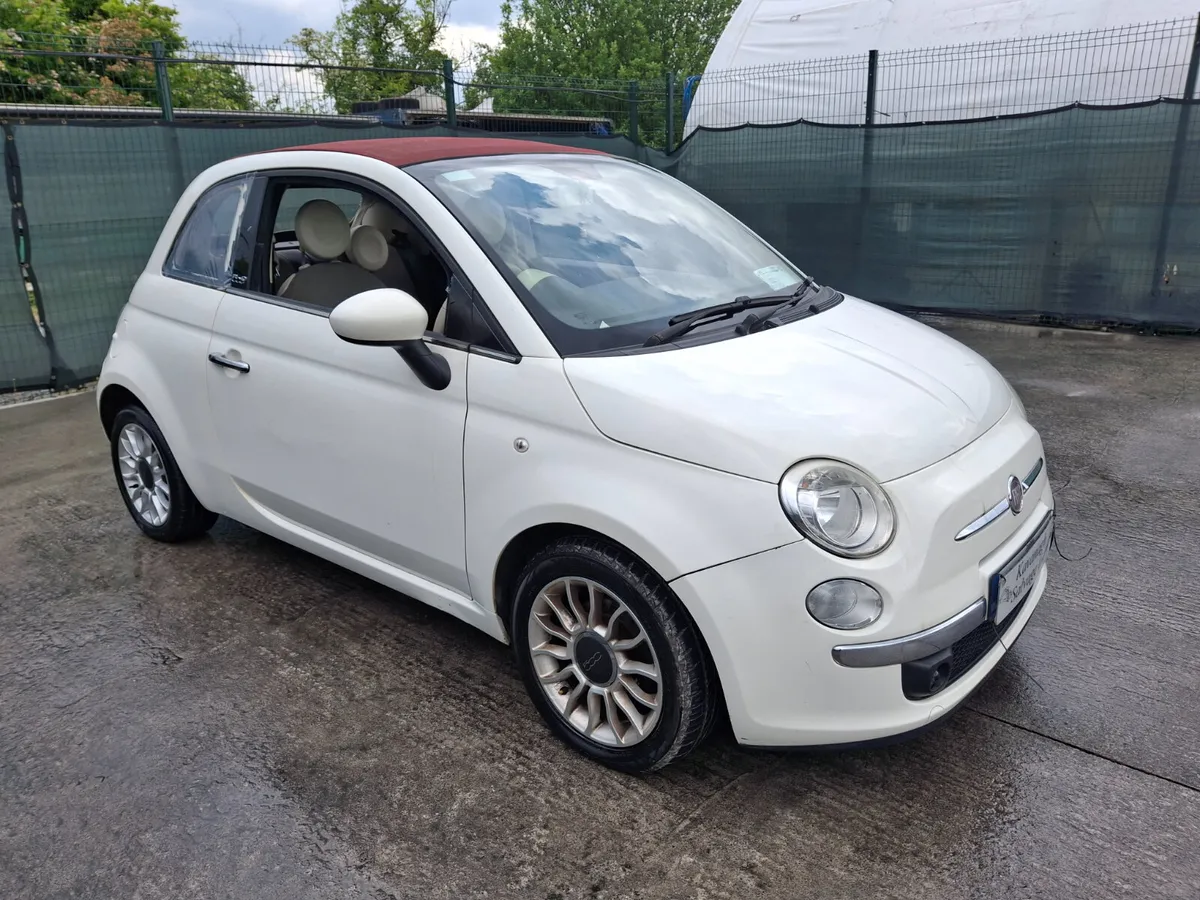 2012 Fiat 500  Soft top 1.0 Twin air Petrol - Image 3