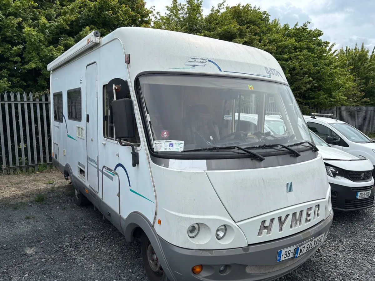 98 Fiat Ducato Hymer 2.5Td Diesel 120km Drive home - Image 2