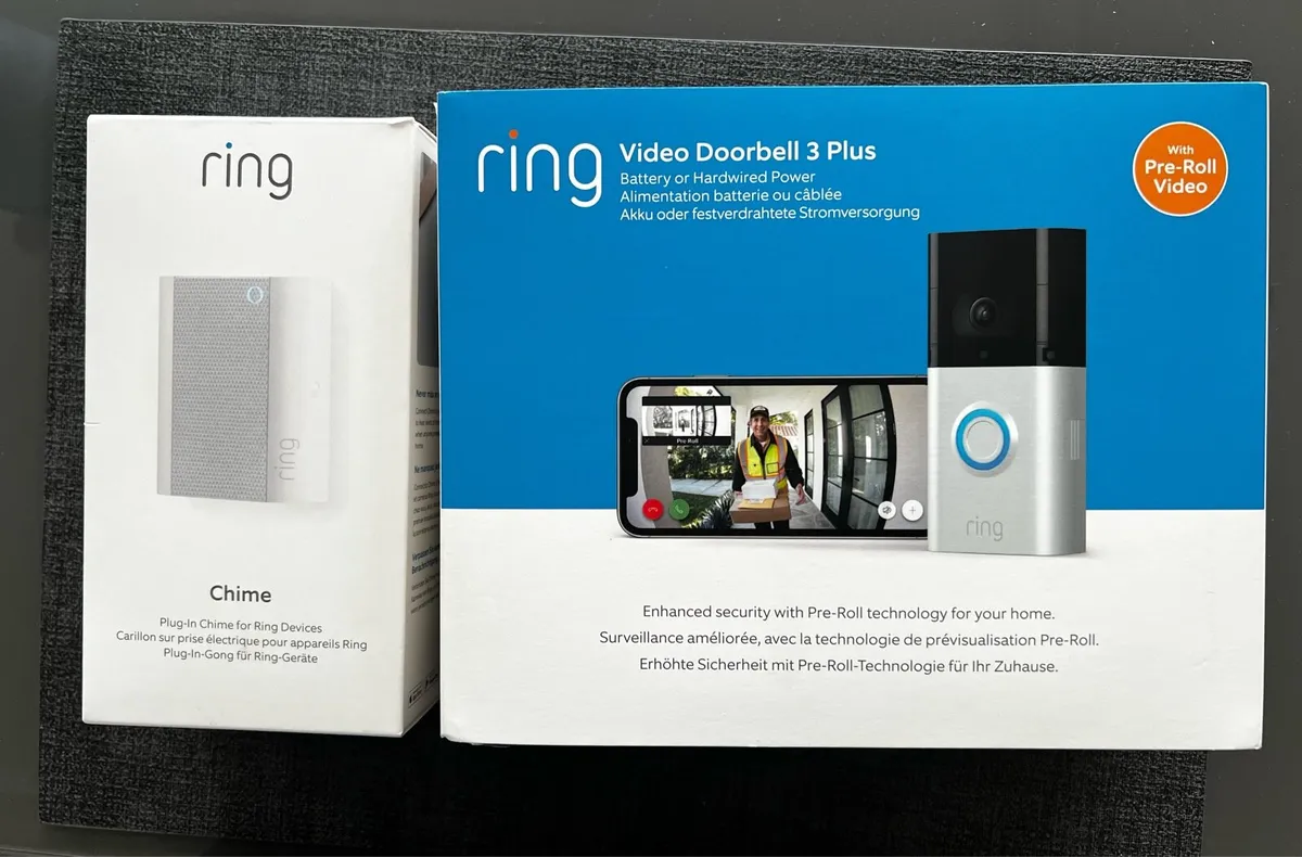 Ring Video Doorbell Plus 3 + Chime / Extra Battery - Image 2