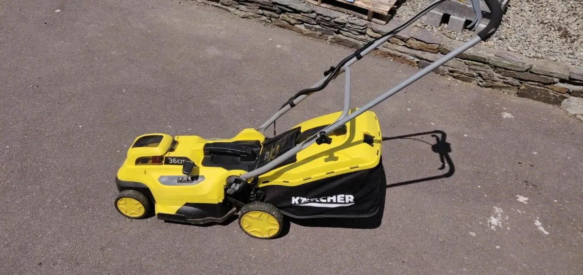 KÄRCHER CORDLESS LAWN MOWER - Image 1