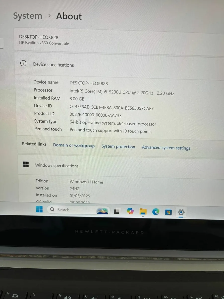 Laptop HP Pavilion x360 Convertible Intel Core i5 - Image 3