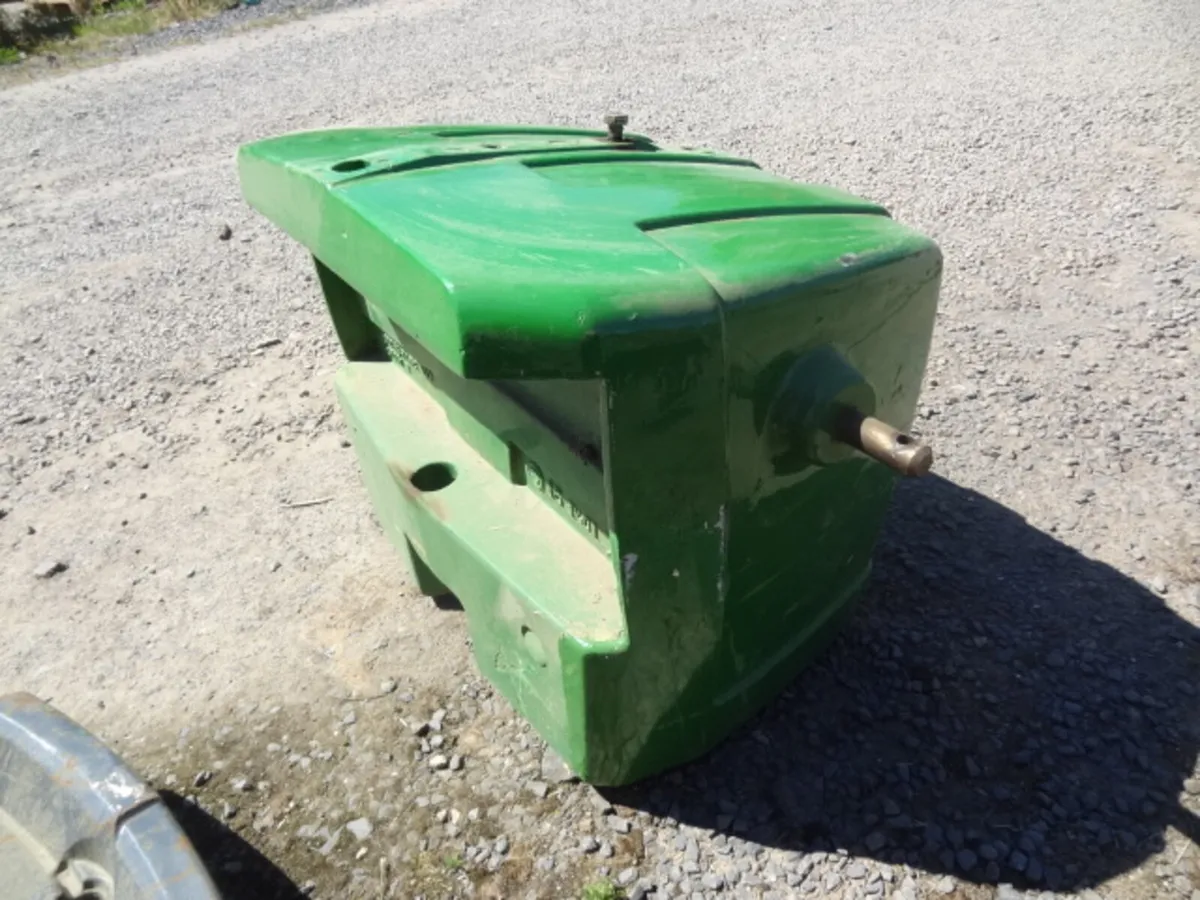 John Deere BPW 1150KG Tractor Weight - Image 4