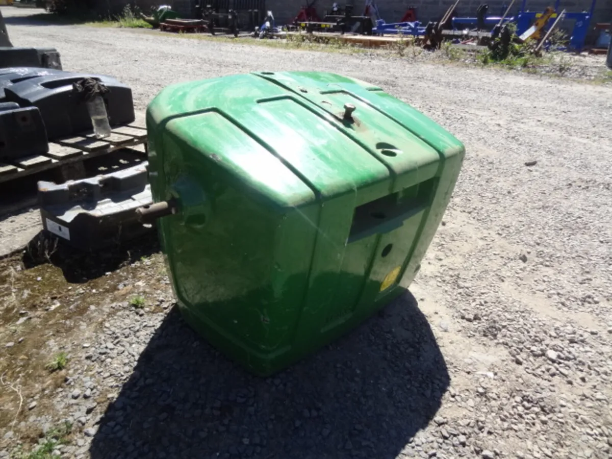 John Deere BPW 1150KG Tractor Weight - Image 3