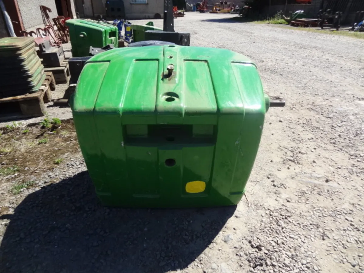 John Deere BPW 1150KG Tractor Weight - Image 2