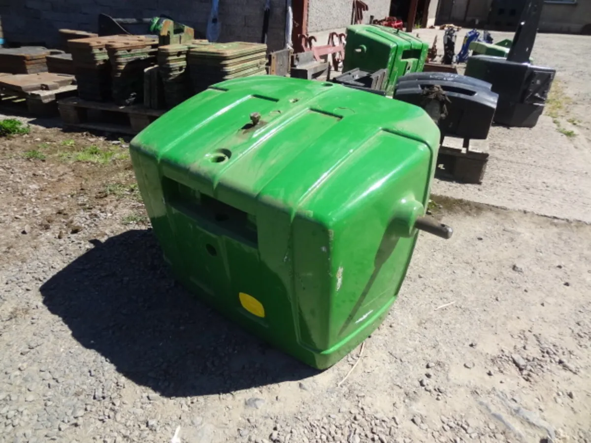 John Deere BPW 1150KG Tractor Weight - Image 1