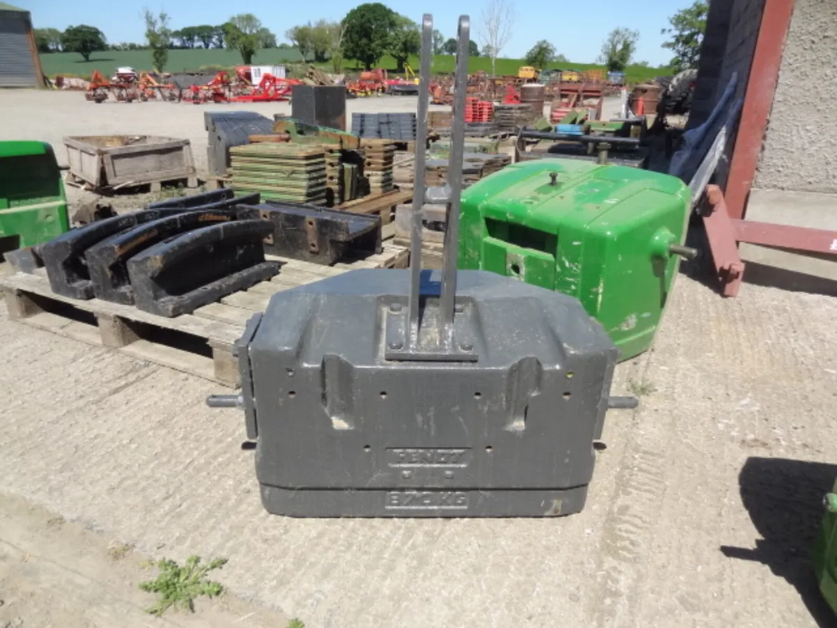 Fendt Tractor Weight Block - Image 2
