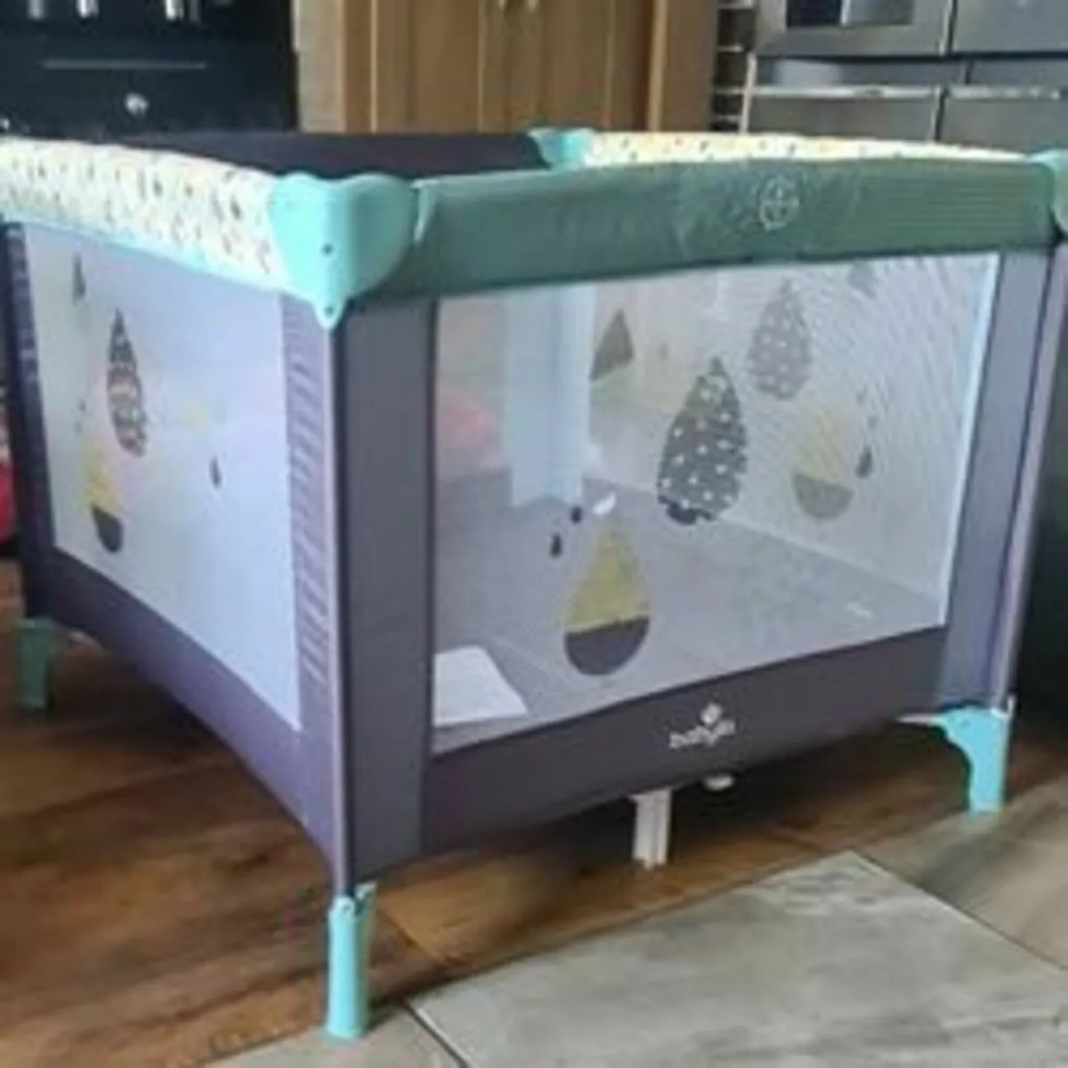 Babylo Safari Drops 2-in-1 Playpen & Travel Cot - Image 2