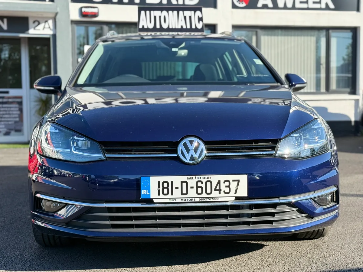 2018 Volkswagen GOLF Estate 1.2 Auto TSI 15K KM - Image 1