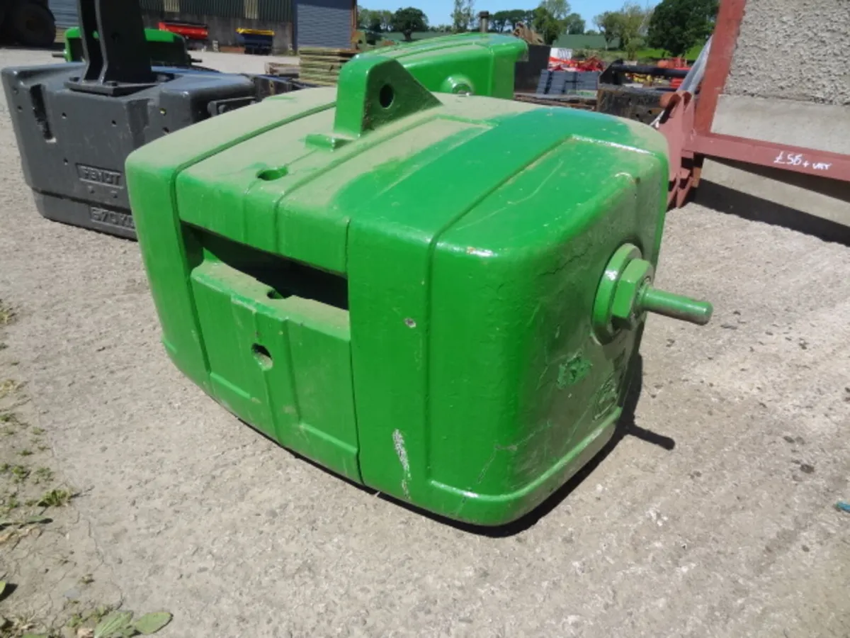 John Deere BPW Tractor Weight - Image 1
