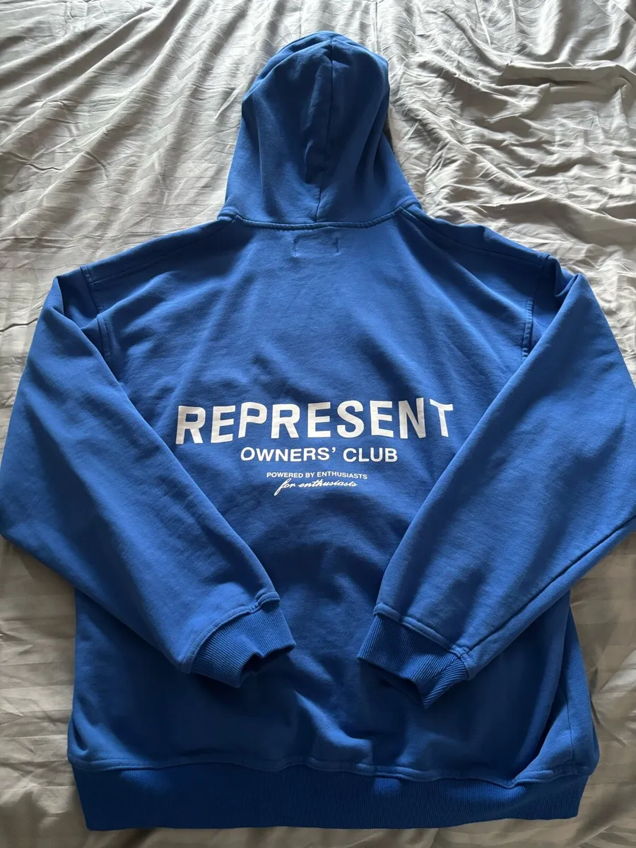 Represent Blue Hoodie - Image 2