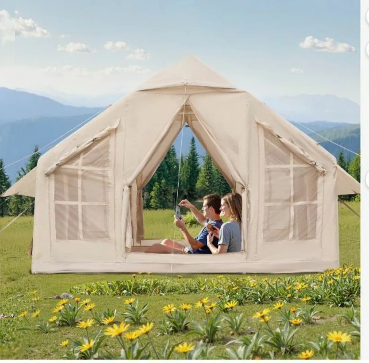 Inflatable Tent for Camping 4-6 Person - Image 4