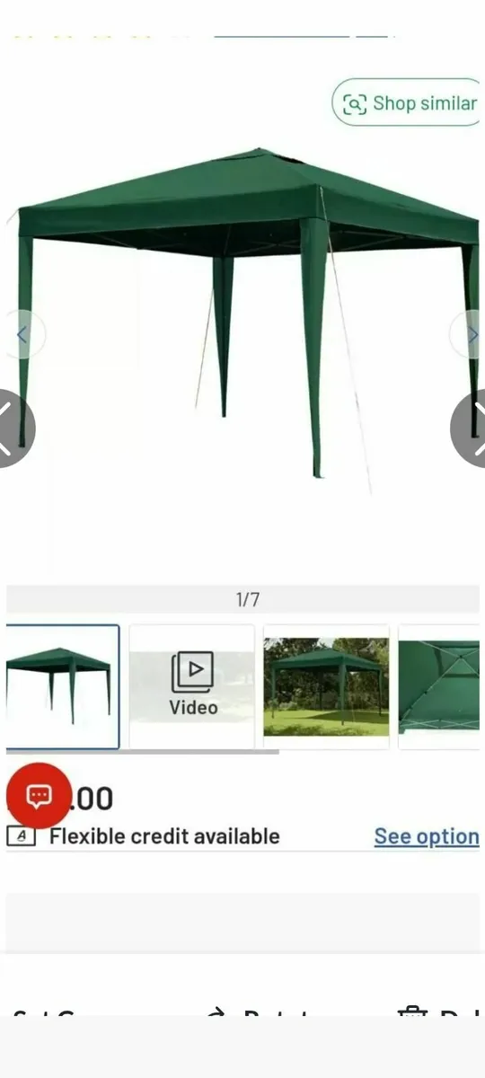 New pop up Gazebo still in box - Image 3