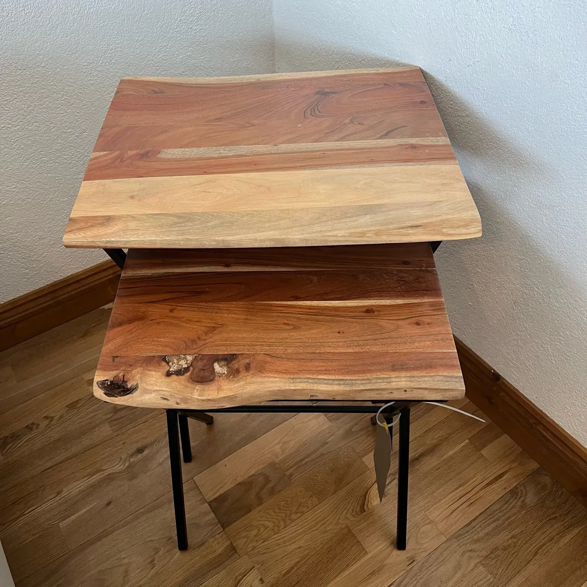 Wooden Nesting Tables - Image 1