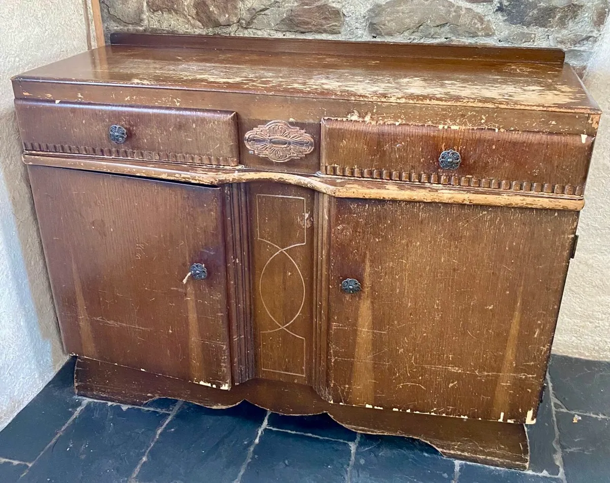 Antique Sideboard - Image 2