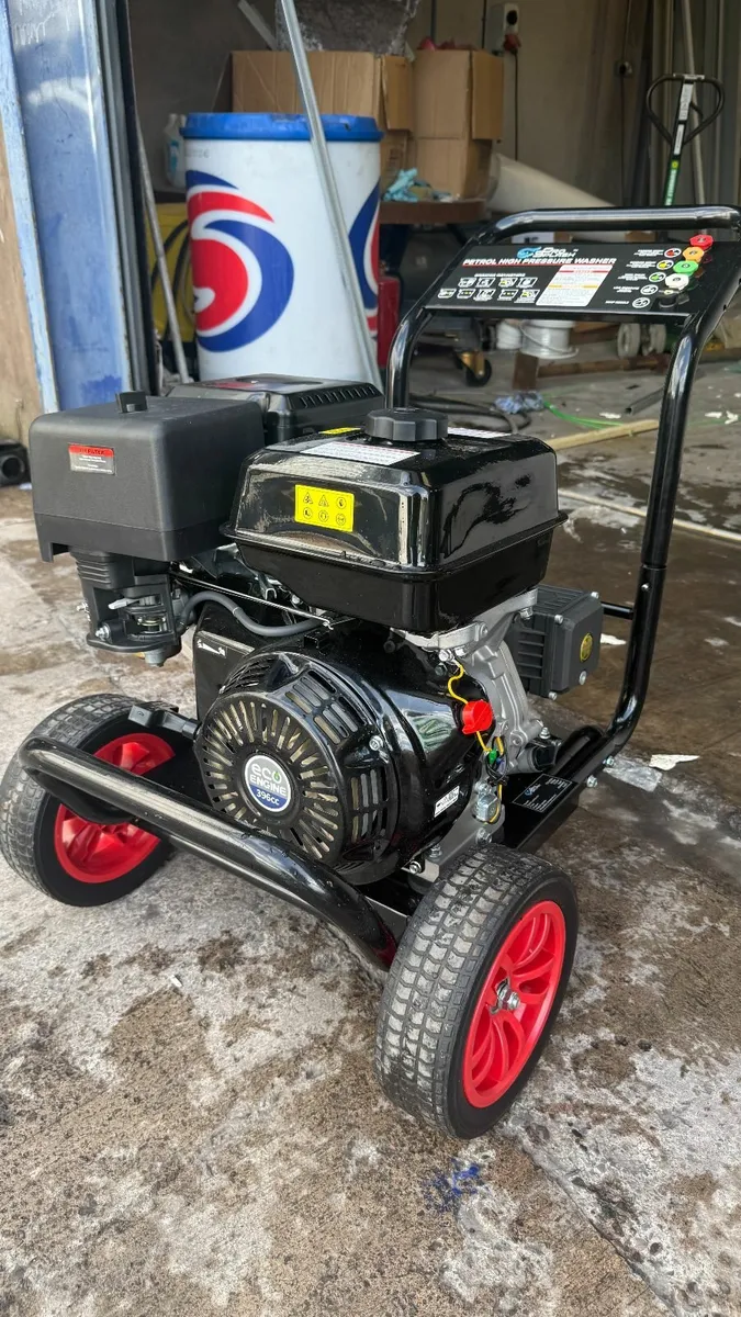 250 BAR 15HP Petrol Pressure Washer Brass Triplex - Image 2