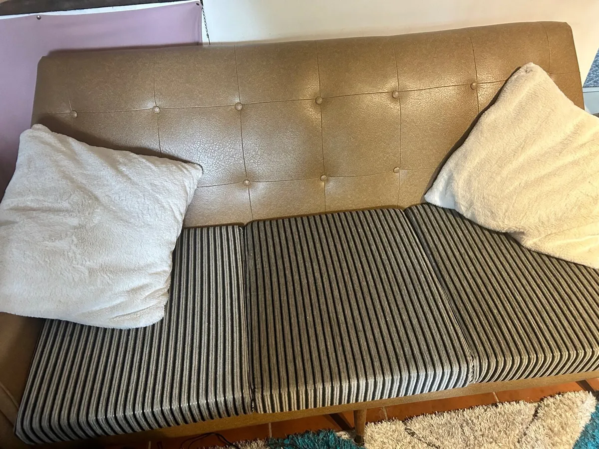 Vintage 1970’s Couch and Armchairs - Image 3