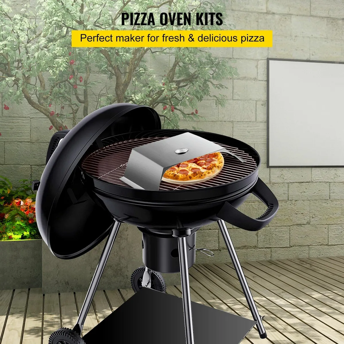 Pizza Oven Kit, Stainless Steel Grill bbq pizza - Image 4