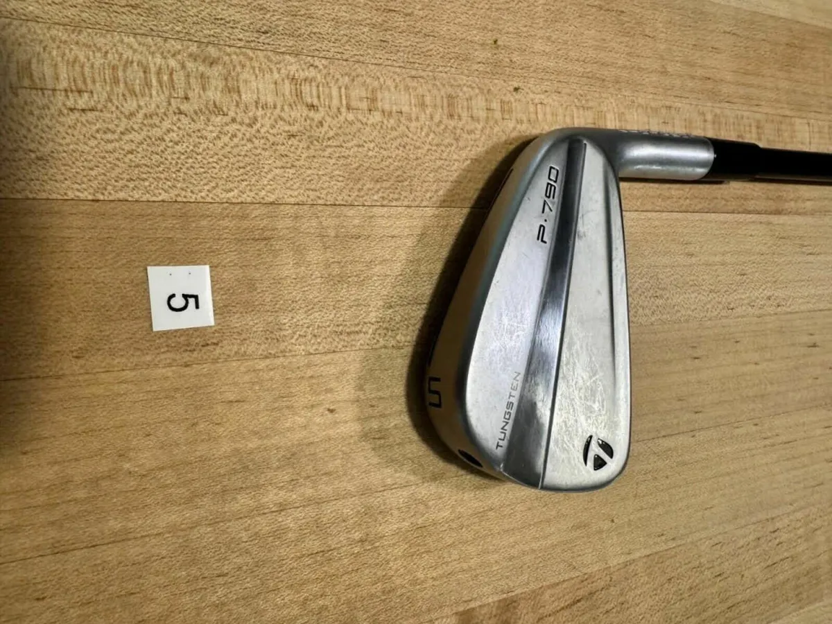 TaylorMade P790 2023 Forged Iron Set 5-PW - Image 2