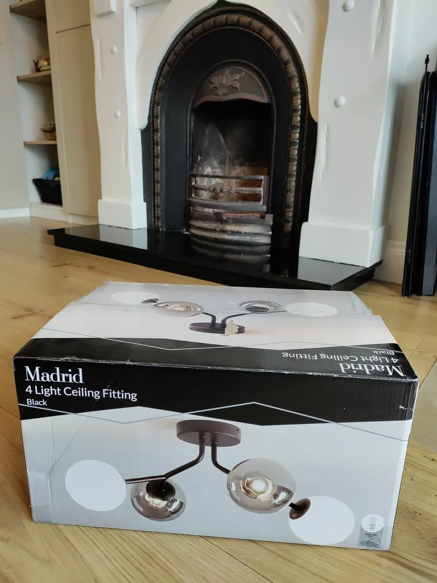4 Light Ceiling Fitting - Image 1