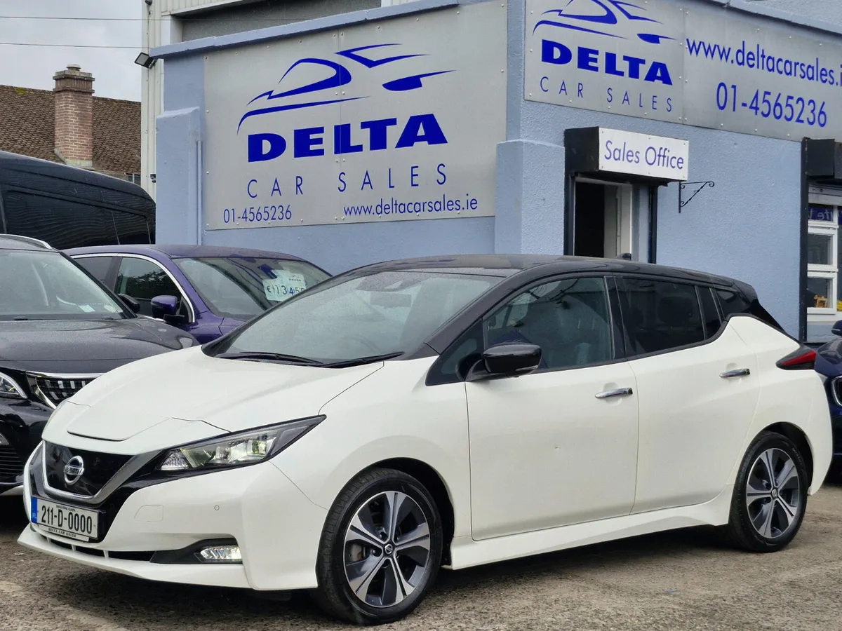 2021 NISSAN LEAF TEKNA AUTOMATIC FULLY ELECTRIC - Image 1