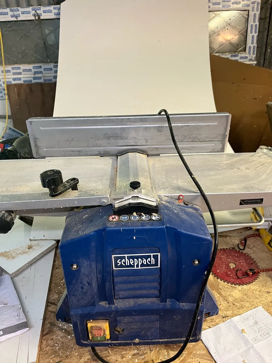 Scheppach plainer thicknesser - Image 2