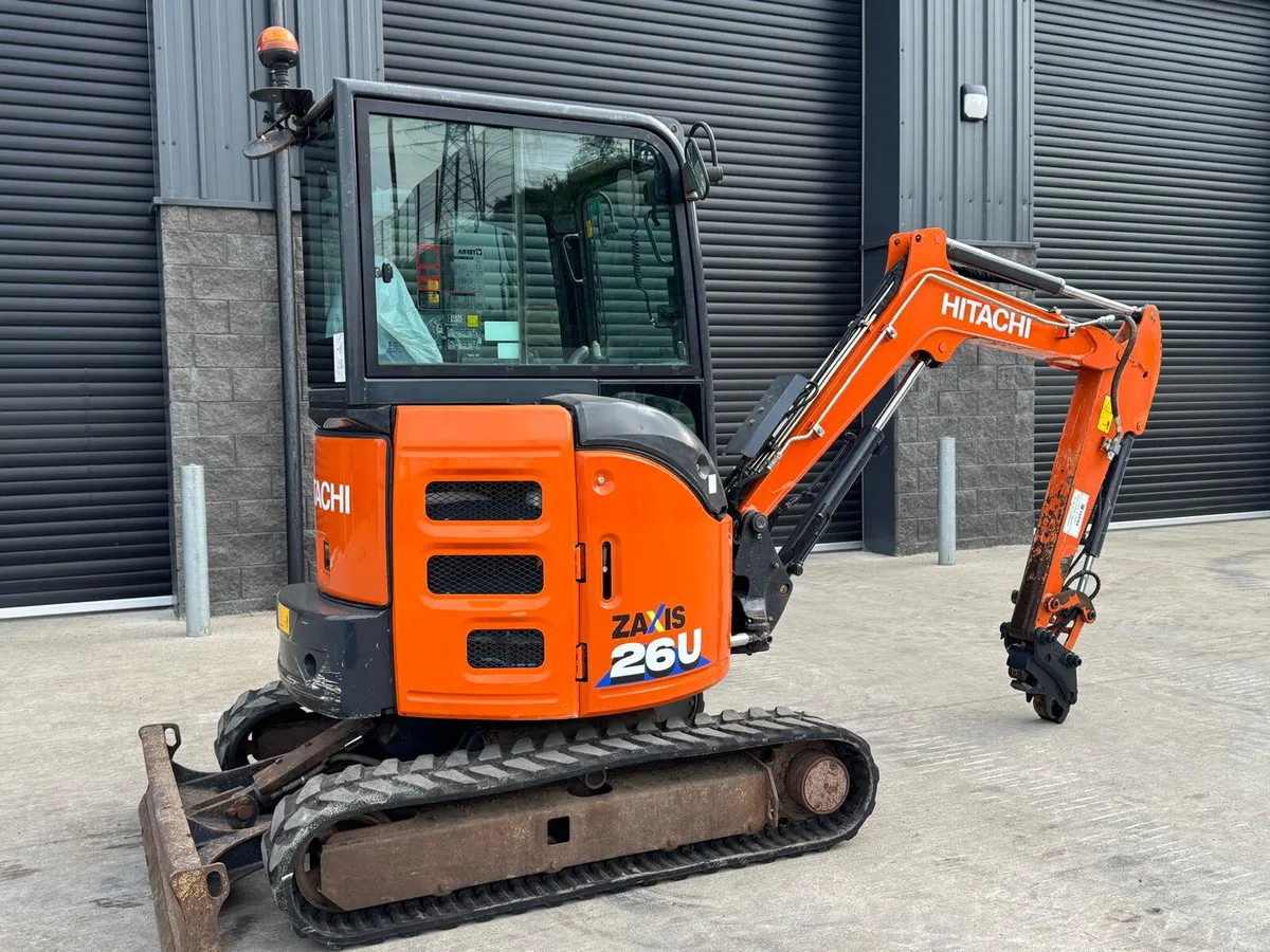 2019 Hitachi ZX26U-6CR - Image 3