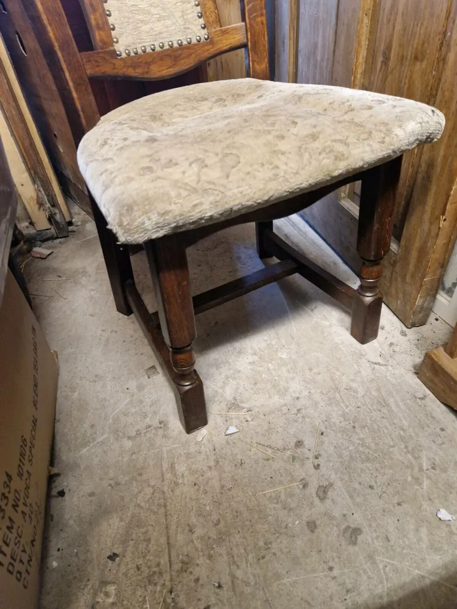 Oak Kitchen Chair - Image 2