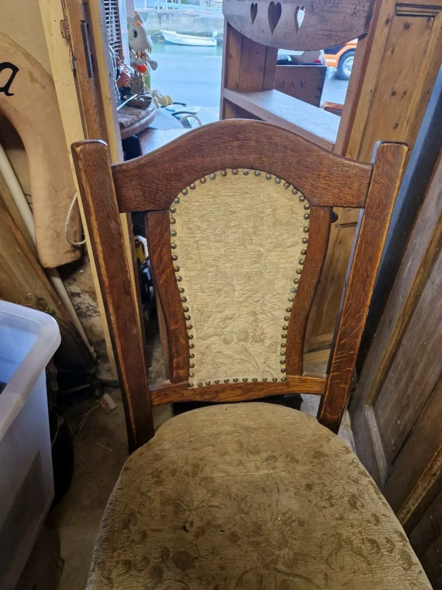 Oak Kitchen Chair - Image 3
