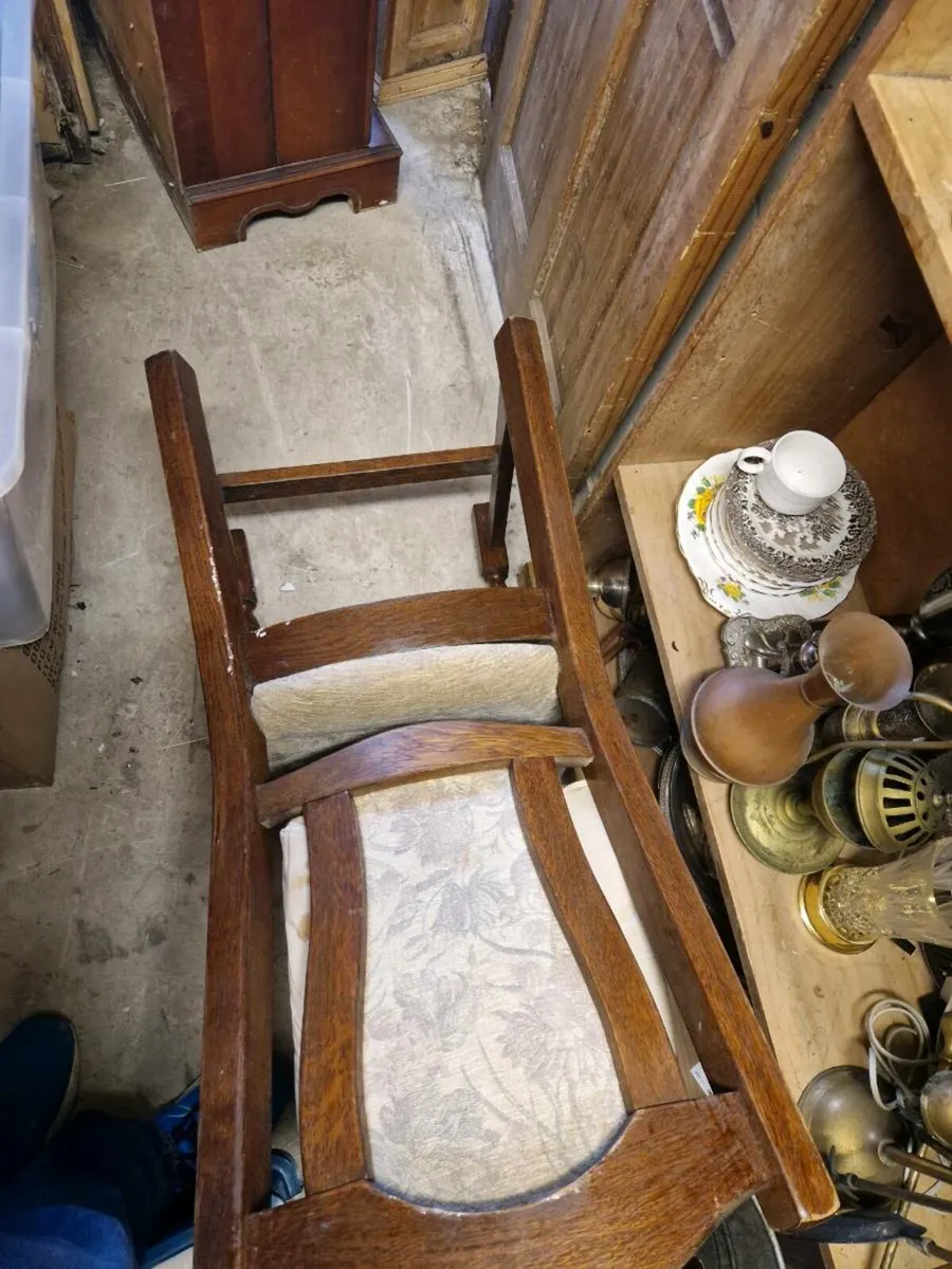 Oak Kitchen Chair - Image 4