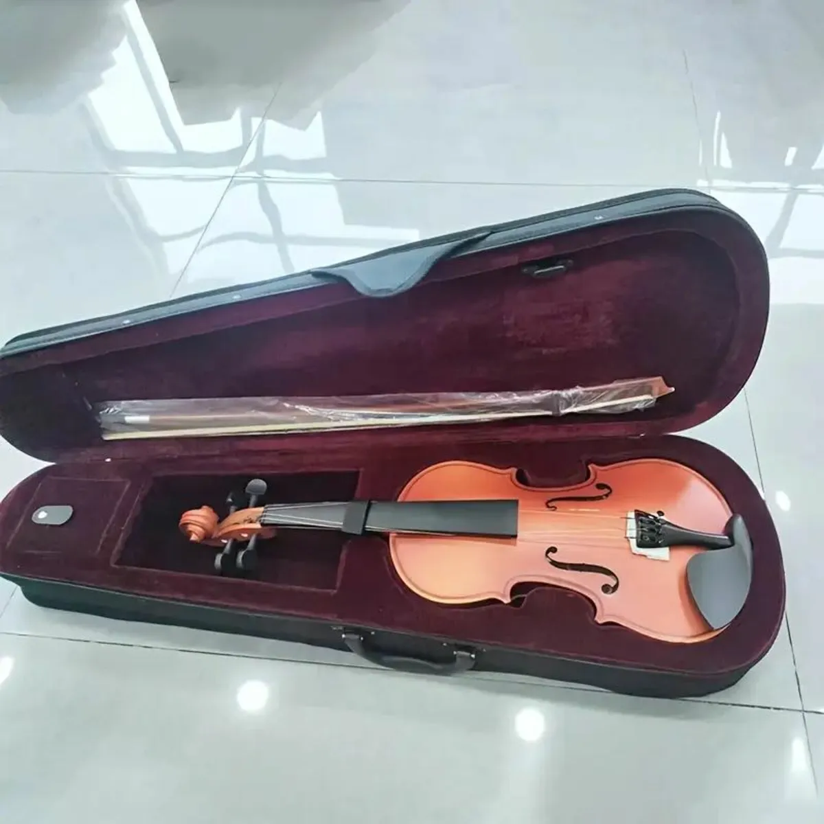 Premium Solid Wood Violin - Image 2