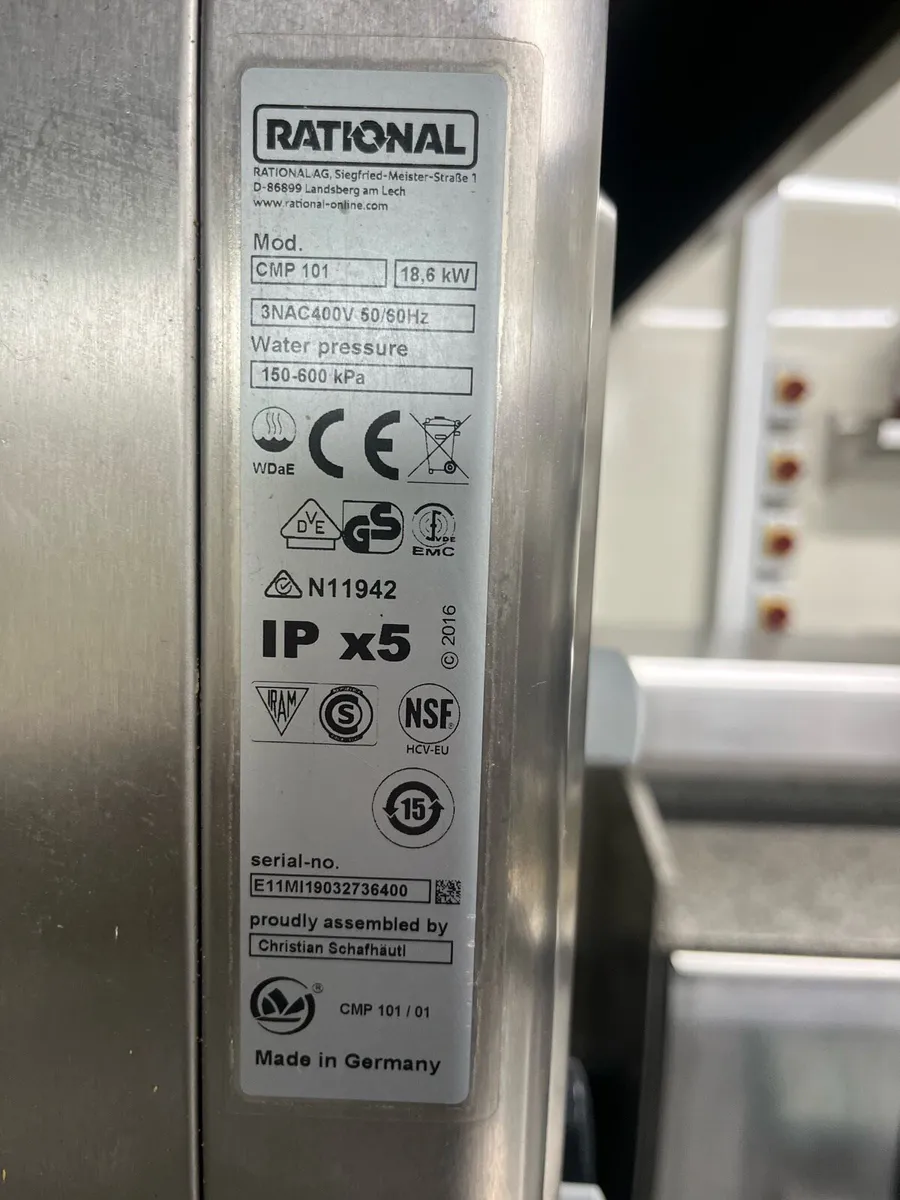 Rational 10 Rack Electric oven - Image 3